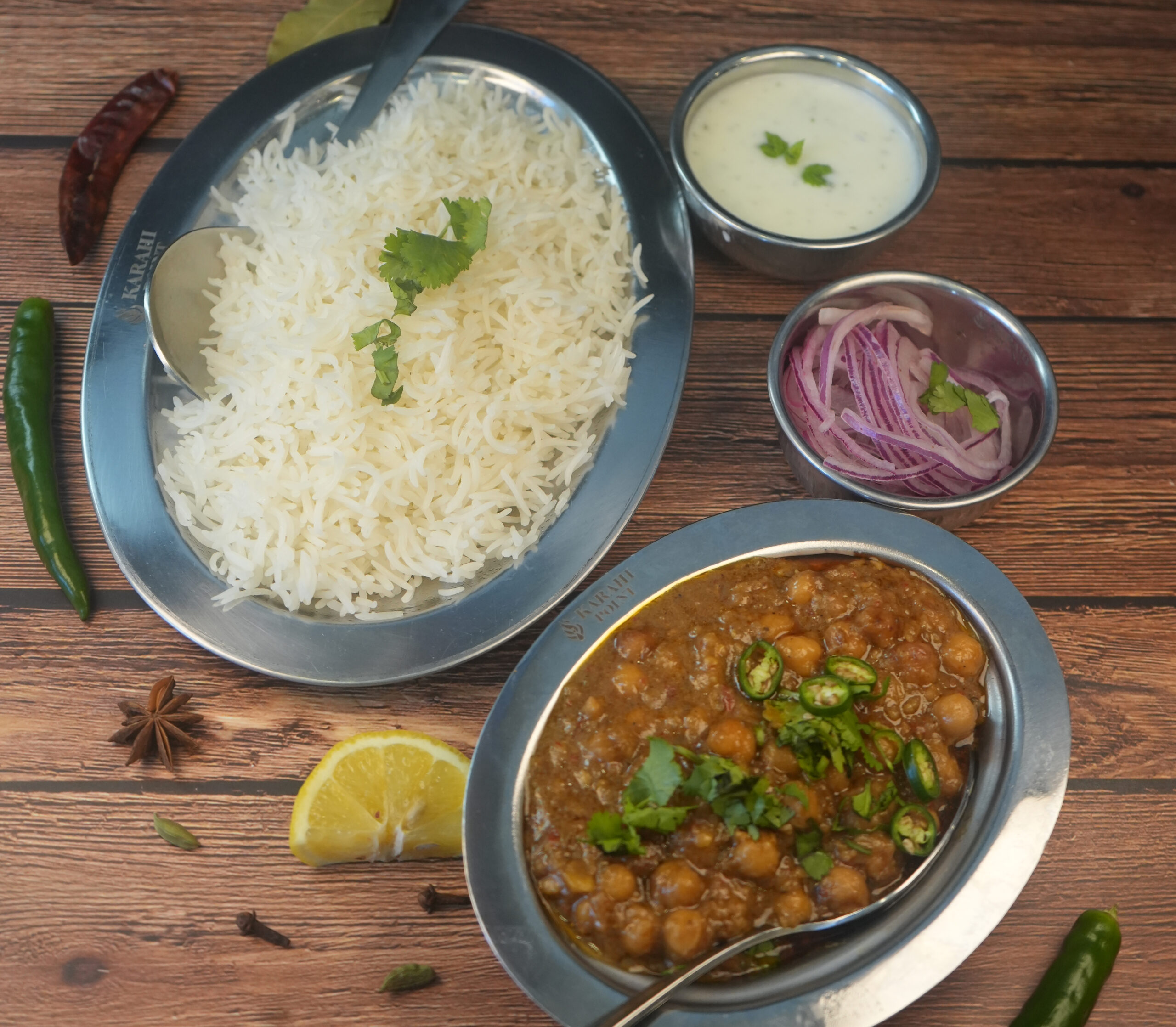 Lahori Channa with rice(1)