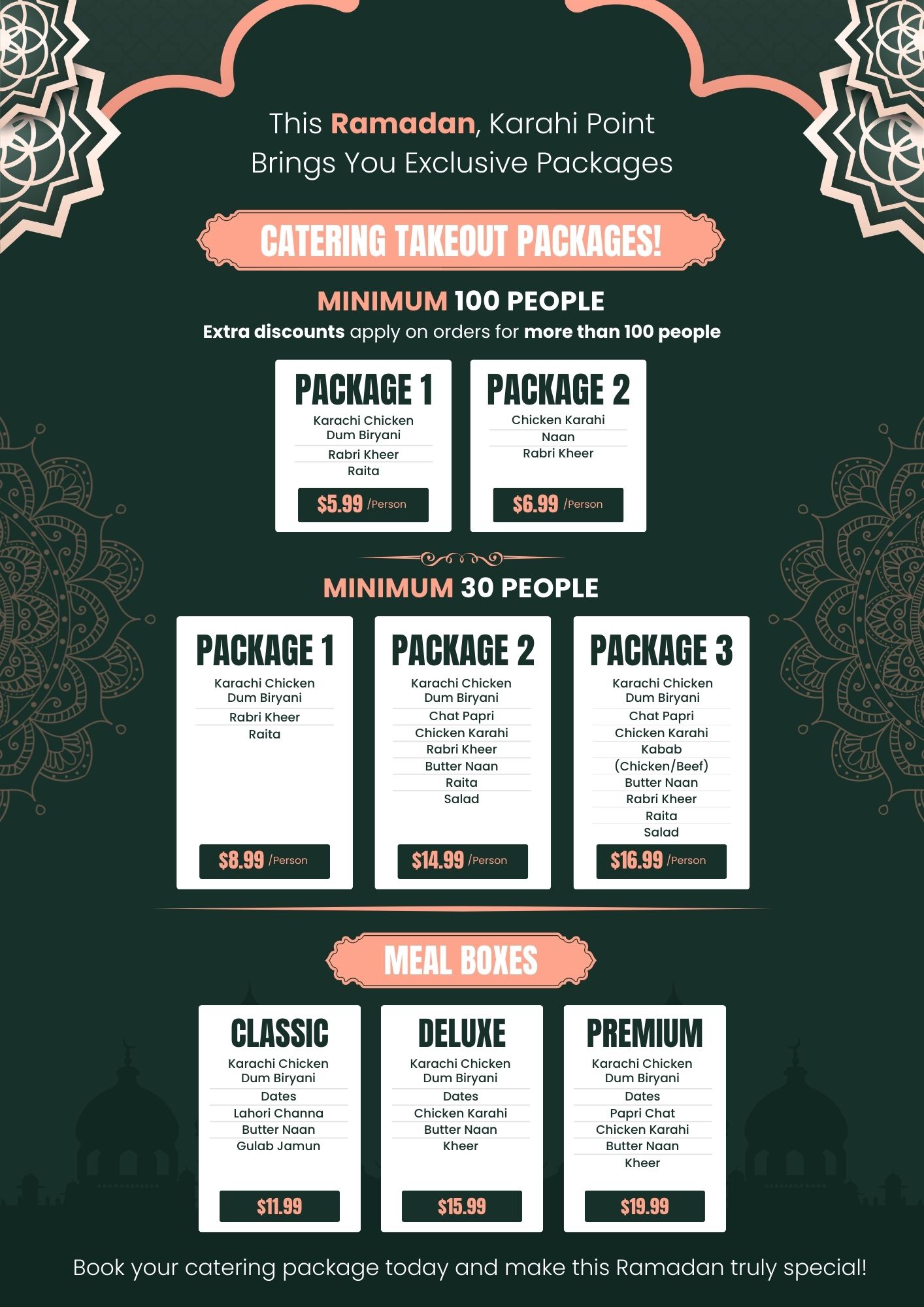 Celebrate Ramadan 2026 with Karahi Point- Authentic Iftar & Sehri