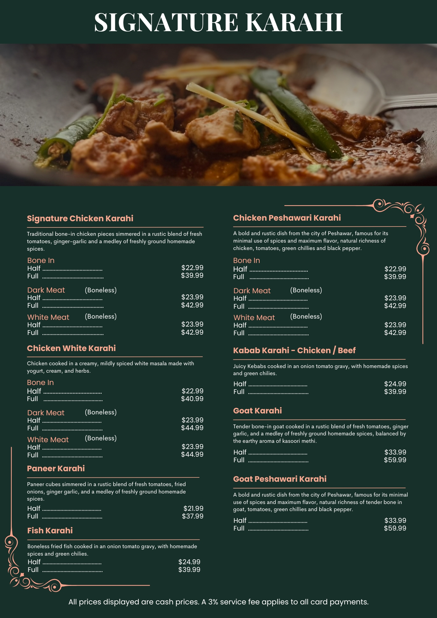 Dallas Signature Karahi
