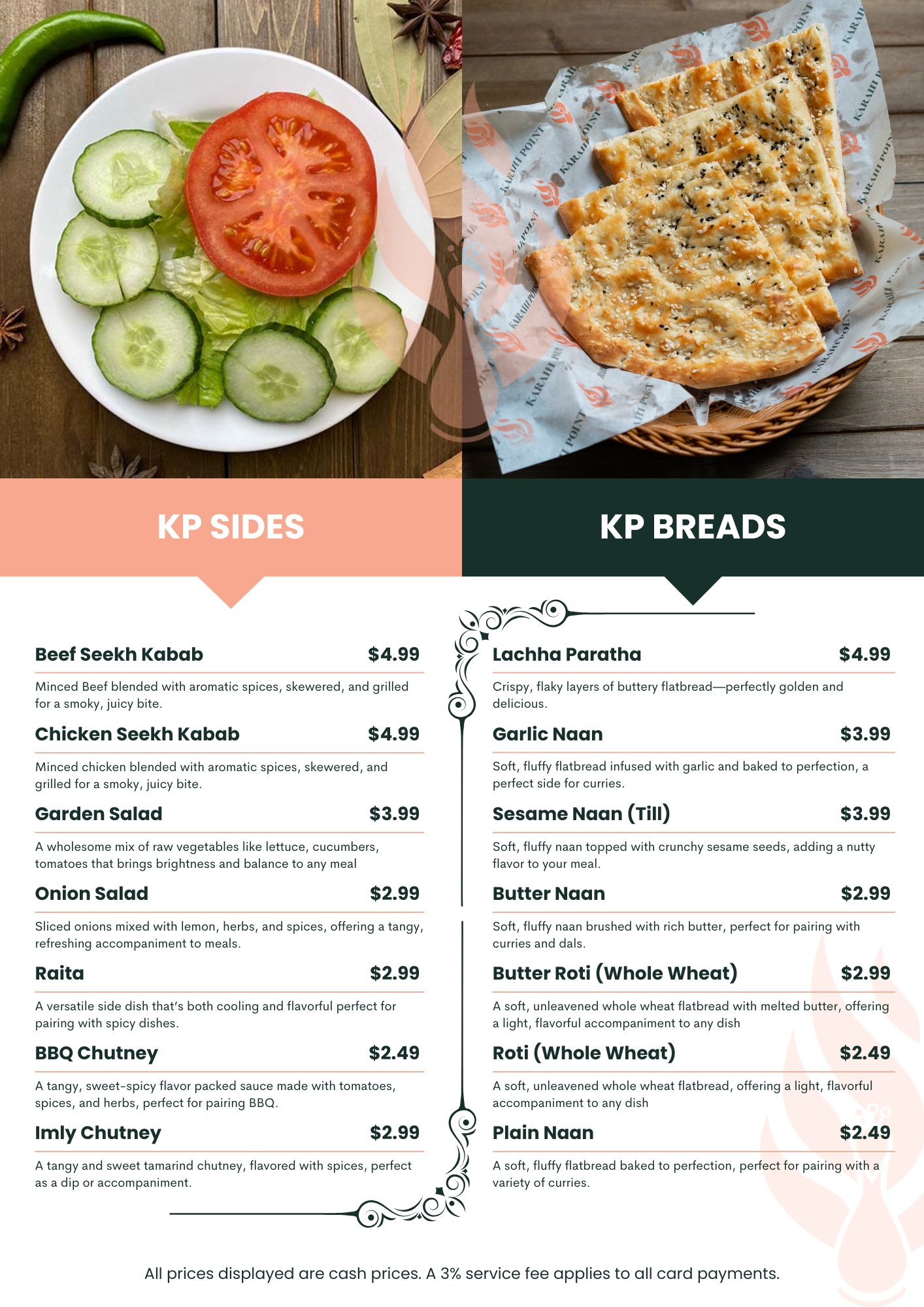 Dallas KP Sides and Bread
